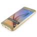 New Detached  Metal Bumper TPU Soft Transparent Clear Protective Back Case Cover For Samsung Galaxy S6 Edge Plus - Champagne Gold