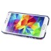 New Ethnic Style Colorful Hard Back PC Shell Case Cover For Samsung Galaxy S5 G900 - Blue And White