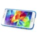 New Ethnic Style Colorful Hard Back PC Shell Case Cover For Samsung Galaxy S5 G900 - Dark And Light Blue