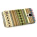 New Ethnic Style Colorful Hard Back PC Shell Case Cover For Samsung Galaxy S5 G900 - Khaki