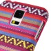 New Ethnic Style Colorful Hard Back PC Shell Case Cover For Samsung Galaxy S5 G900 - Red And White