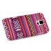 New Ethnic Style Colorful Hard Back PC Shell Case Cover For Samsung Galaxy S5 G900 - Red And White