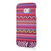 New Ethnic Style Colorful Hard Back PC Shell Case Cover For Samsung Galaxy S6 Edge - Red And White