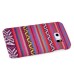 New Ethnic Style Colorful Hard Back PC Shell Case Cover For Samsung Galaxy S6 Edge - Red And White