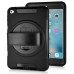 New Fashion 360 Degree Rotating Plastic Stand Defender Case With Touch Screen Film Hand Belt For iPad Mini 4 - Black