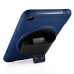 New Fashion 360 Degree Rotating Plastic Stand Defender Case With Touch Screen Film Hand Belt For iPad Mini 4 - Dark Blue