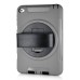 New Fashion 360 Degree Rotating Plastic Stand Defender Case With Touch Screen Film Hand Belt For iPad Mini 4 - Gray