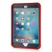 New Fashion 360 Degree Rotating Plastic Stand Defender Case With Touch Screen Film Hand Belt For iPad Mini 4 - Red