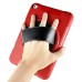 New Fashion 360 Degree Rotating Plastic Stand Defender Case With Touch Screen Film Hand Belt For iPad Mini 4 - Red