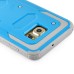 New Fashion Belt Clip Holster Shell PC Hard Back Case Cover  For Samsung Galaxy S6 Edge Plus - Blue