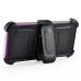 New Fashion Belt Clip Holster Shell PC Hard Back Case Cover  For Samsung Galaxy S6 Edge Plus - Purple