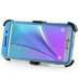 New Fashion Belt Clip Holster Shell PC Hard Back Case Cover With Touch Through Screen Protector For Samsung Galaxy Note 5 - Blue