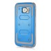 New Fashion Belt Clip Holster Shell PC Hard Back Case Cover With Touch Through Screen Protector For Samsung Galaxy S6 G920 - Blue