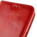 New Fashion Magnetic PU Leather Flip Stand Wallet Slots Case For Samsung Galaxy S6 G920 - Red