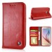 New Fashion Magnetic PU Leather Flip Stand Wallet Slots Case For Samsung Galaxy S6 G920 - Red