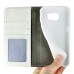 New Fashion Magnetic PU Leather Flip Stand Wallet Slots Case For Samsung Galaxy S6 G920 - White