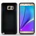 New Fashion VERUS PC Frame And TPU Anti-Skid Protective Back Case Cover For Samsung Galaxy Note 5 - Black