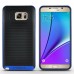 New Fashion VERUS PC Frame And TPU Anti-Skid Protective Back Case Cover For Samsung Galaxy Note 5 - Blue