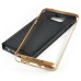 New Fashion VERUS PC Frame And TPU Anti-Skid Protective Back Case Cover For Samsung Galaxy Note 5 - Gold