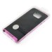 New Fashion VERUS PC Frame And TPU Anti-Skid Protective Back Case Cover For Samsung Galaxy Note 5 - Pink