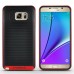 New Fashion VERUS PC Frame And TPU Anti-Skid Protective Back Case Cover For Samsung Galaxy Note 5 - Red