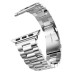 New Luxury  Metal Watch Band Strap And Adapter For Apple Watch 38 mm  - Silver