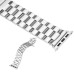 New Luxury  Metal Watch Band Strap And Adapter For Apple Watch 38 mm  - Silver