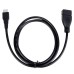 New Premium 1 m USB Type C to USB 3.0 AF Charging Cable for The New MacBook 12 inch - Black