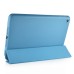 New Thin Smart Cover PU Leather Case Stand For Apple iPad Mini 4 - Light Blue