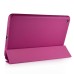 New Thin Smart Cover PU Leather Case Stand For Apple iPad Mini 4 - Magenta