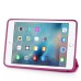 New Thin Smart Cover PU Leather Case Stand For Apple iPad Mini 4 - Magenta