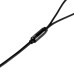 New Trendy U-08 In-Ear Magnetic Headphone With Microphone For Smart Phones - Black