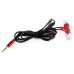 New Trendy U-08 In-Ear Magnetic Headphone With Microphone For Smart Phones - Red