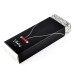 New Trendy U-08 In-Ear Magnetic Headphone With Microphone For Smart Phones - Red