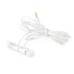 New Trendy U-08 In-Ear Magnetic Headphone With Microphone For Smart Phones - White