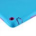 Newest Heavy Duty Shockproof Rugged Armor Hybrid Plastic And Silicone Defender Case Back Cover For iPad Air (iPad 5) - Blue And Magenta