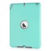 Newest Heavy Duty Shockproof Rugged Armor Hybrid Plastic And Silicone Defender Case Back Cover For iPad Air (iPad 5) - Green And Grey