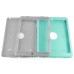 Newest Heavy Duty Shockproof Rugged Armor Hybrid Plastic And Silicone Defender Case Back Cover For iPad Air (iPad 5) - Green And Grey