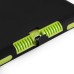 Newest Heavy Duty Shockproof Rugged Armor Hybrid Plastic And Silicone Defender Case Back Cover For iPad Mini 4 - Black And Green