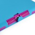 Newest Heavy Duty Shockproof Rugged Armor Hybrid Plastic And Silicone Defender Case Back Cover For iPad Mini 4 - Blue And Magenta