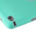 Newest Heavy Duty Shockproof Rugged Armor Hybrid Plastic And Silicone Defender Case Back Cover For iPad Mini 4 - Green And Grey