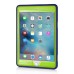 Newest Heavy Duty Shockproof Rugged Armor Hybrid Plastic And Silicone Defender Case Back Cover For iPad Mini 4 - Midnight Blue And Green