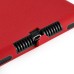 Newest Heavy Duty Shockproof Rugged Armor Hybrid Plastic And Silicone Defender Case Back Cover For iPad Mini 4 - Red And Black