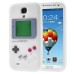 Nintendo Game Boy Pattern 3D Silicone Case For Samsung Galaxy S4 i9500 - White