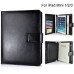 Notebook PU Leather Smart Folio Magnetic Wallet Case Cover With Card Holder For Apple iPad Mini 1 / 2 /3 - Black