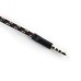 Nylon In-Ear Headphone with Microphone - Black