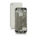 OEM Metal Back Cover Housing With Middle Frame Bezel For iPhone 5  - Silver