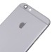 OEM Metal Rear Housing Back Cover with Apple Logo for iPhone 6 4.7 inch - Grey