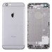 OEM Metal Rear Housing Back Cover with Apple Logo for iPhone 6 4.7 inch - Grey