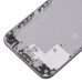 OEM Metal Rear Housing Back Cover with Apple Logo for iPhone 6 4.7 inch - Grey